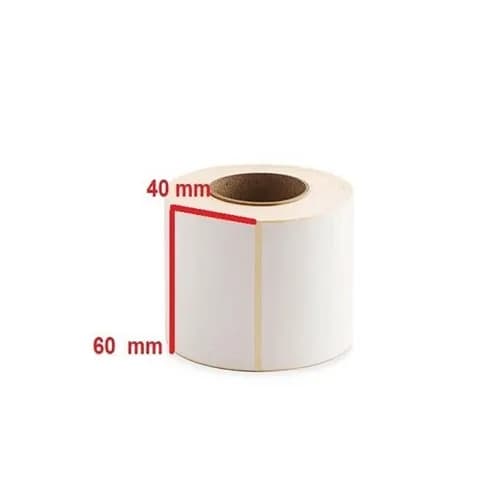 لیبل پی وی سی 60*40 میلیمتر – 1000 تایی