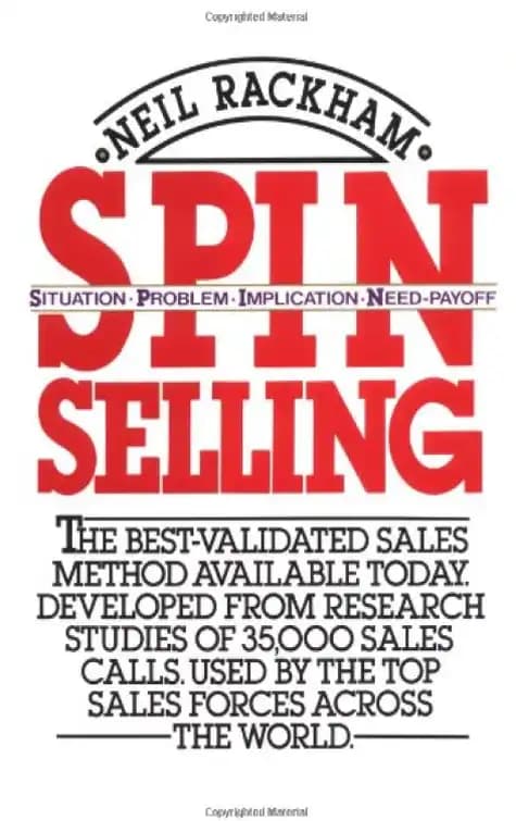 دانلود کتاب اورجینال SPIN Selling PDF | فروش به روش اسپین | Neil Rackham