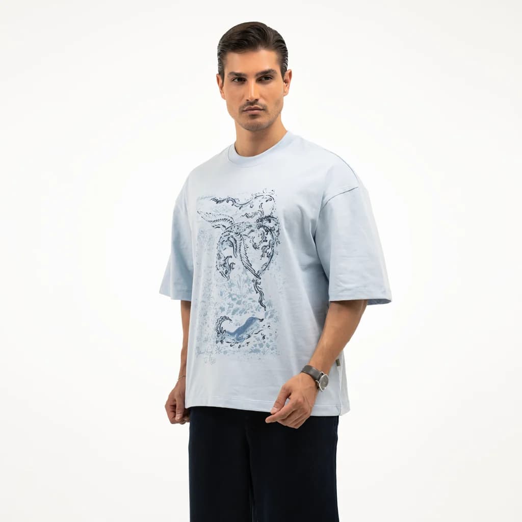 تیشرت BOXY چاپی 100853