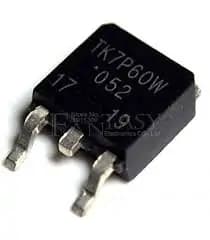 ترانزیستور TK7P60W پکیج TO-252 — تصویر ۲
