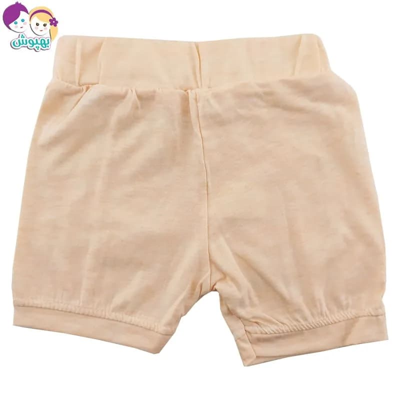 شورتک نخی دخترانه نوشته دار Canix Kids — تصویر ۳