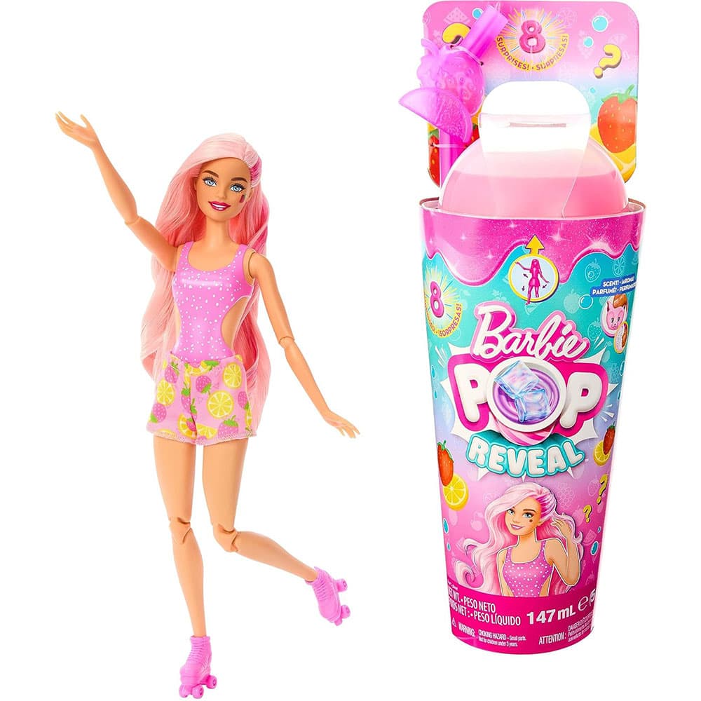 عروسک Pop Reveal مدل لیموناد توت فرنگی