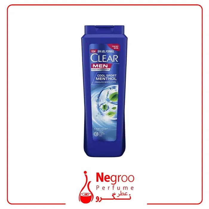 شامپو مردانه clear ضد شوره مدل Cool Sport حاوی عصاره نعنا 350 میل/اورجینال