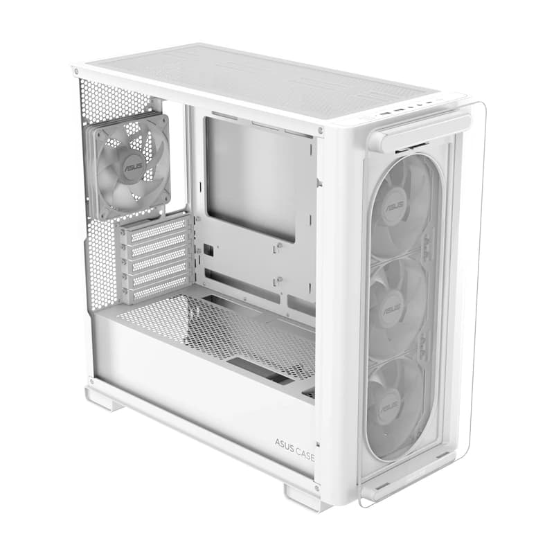 کیس گیمینگ ایسوس A23 PLUS White Edition — تصویر ۶