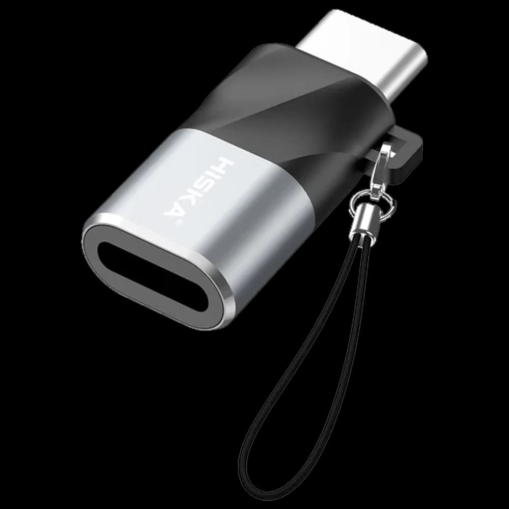 تبدیل OTG لایتنینگ به USB-C هیسکا مدل H8