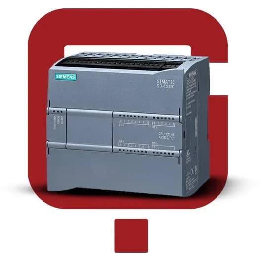 پی ال سی زیمنس S7-1200 مدل 6ES7214-1BG40-0XB0 | CPU 1214C