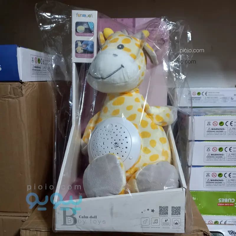 عروسک خواب پولیشی موزیکال و پروژکتوری نوزاد مدل BABY DOLL / Calm Doll — تصویر ۶