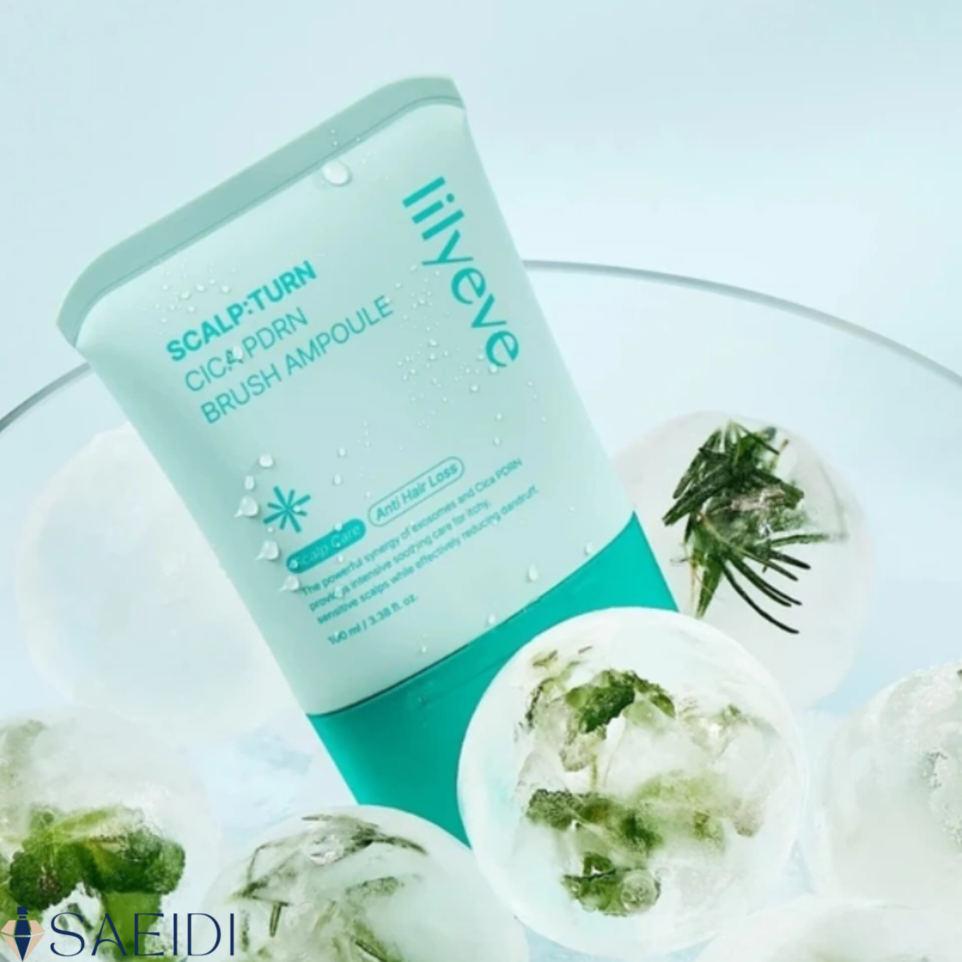 سرم کف سر لیلیوئه مدل SCALPTURN حجم ۱۰۰ میلی لیتر حاوی سیکا و PDRNمستر — تصویر ۲