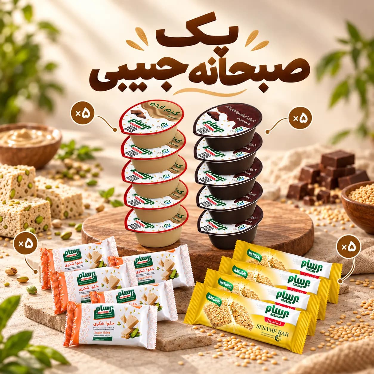 پک صبحانه جیبی