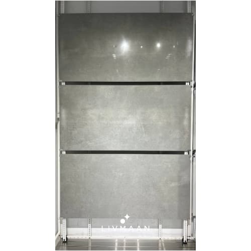 سرامیک 160*80 شوگر سمی پولیش کلیولند طوسی تیره ریوان (29100) — تصویر ۲