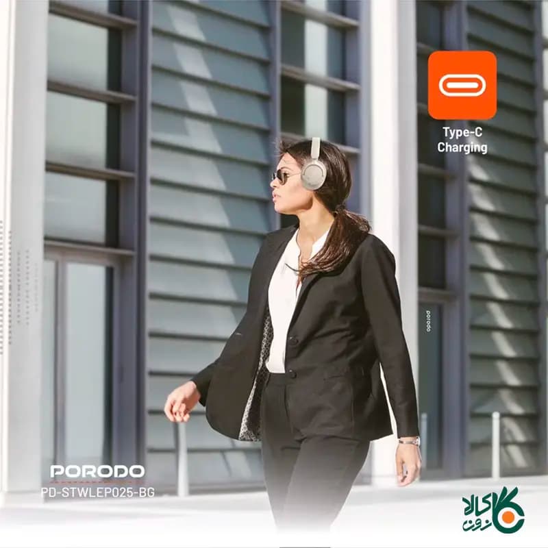 هدفون بلوتوثی پرودو مدل Porodo ZEN PD STWLEPO25 — تصویر ۲