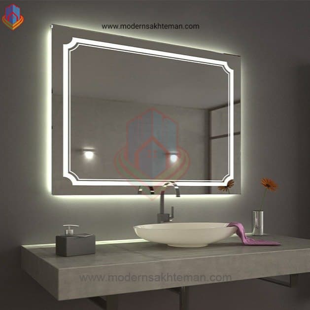 آینه بک لایت هوشمند میرور (Mirror) کد R105
