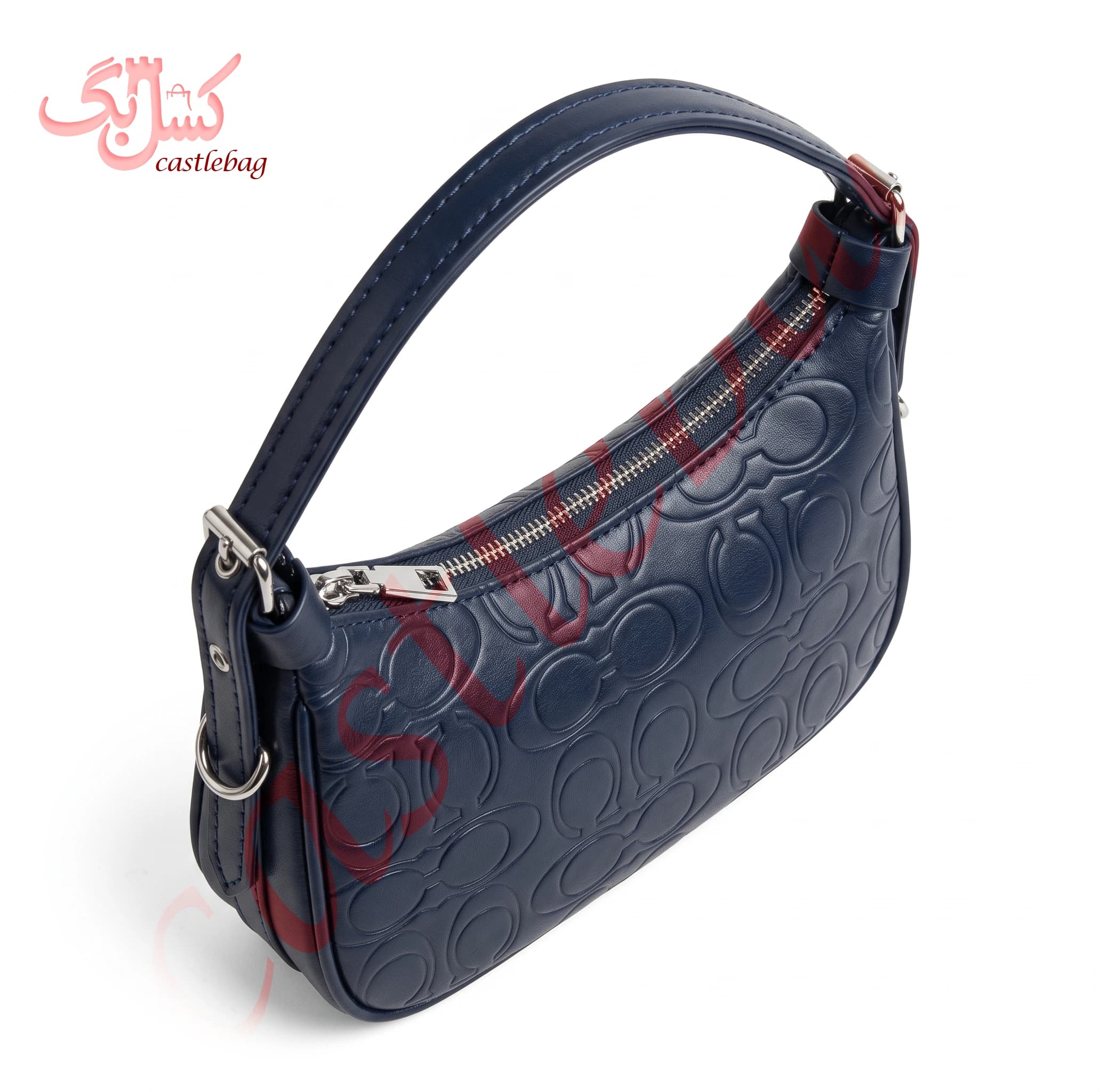 کیف زنانه چرم مدل کوچ بلمو کد 000029 — تصویر ۳