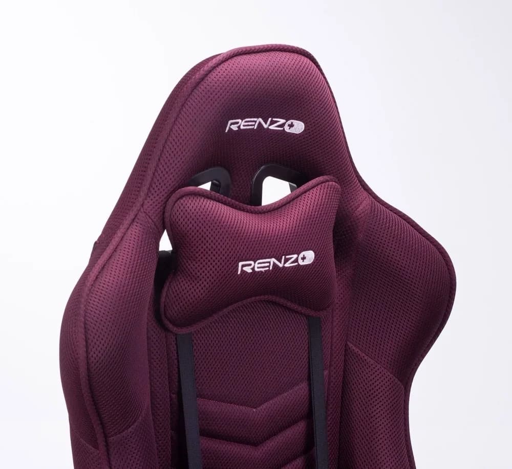 صندلی گیمینگ رنزو RENZO CLASSIC HYBRID CRIMSON — تصویر ۳
