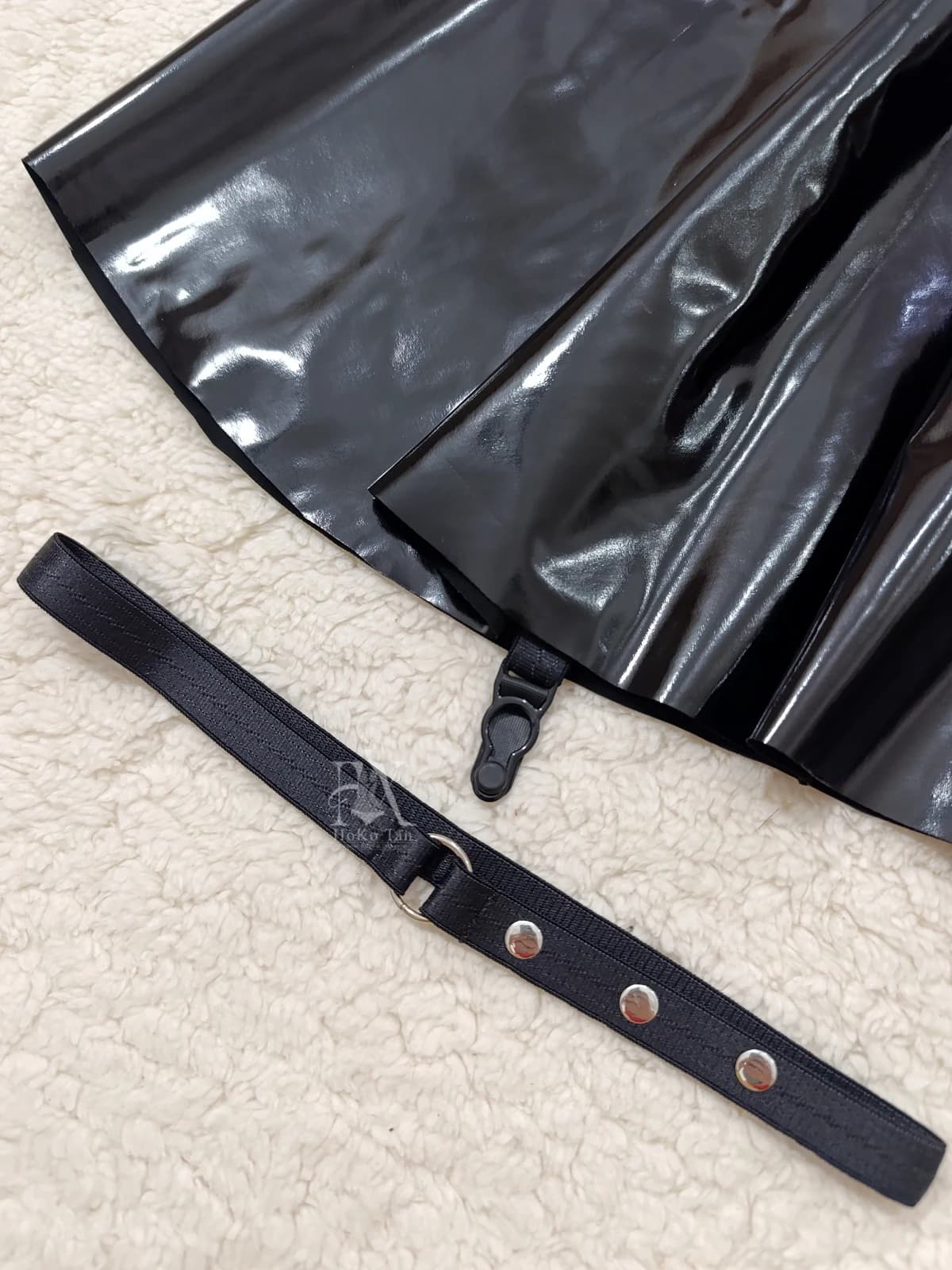 کاستوم فانتزی 4 تیکه چرم فنردار کد 138 — تصویر ۶