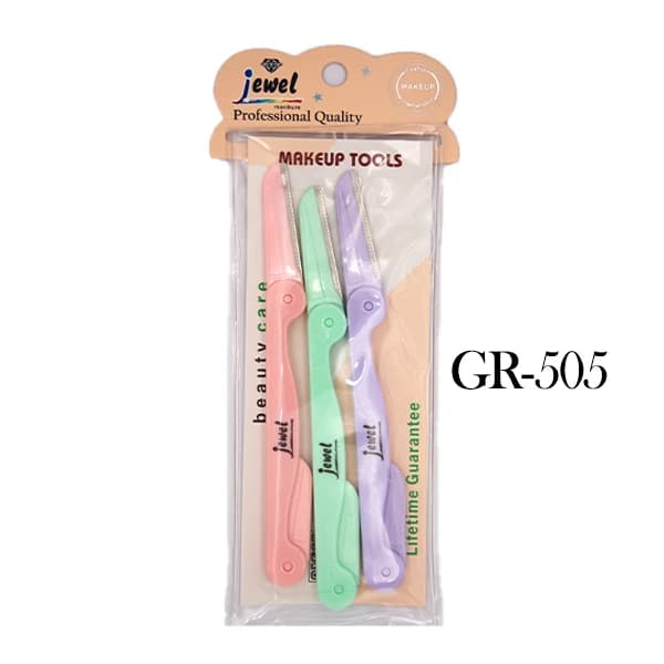 تیغ ابرو دو طرفه جول Jewel مدل GR-505 بسته 3 عددی — تصویر ۲