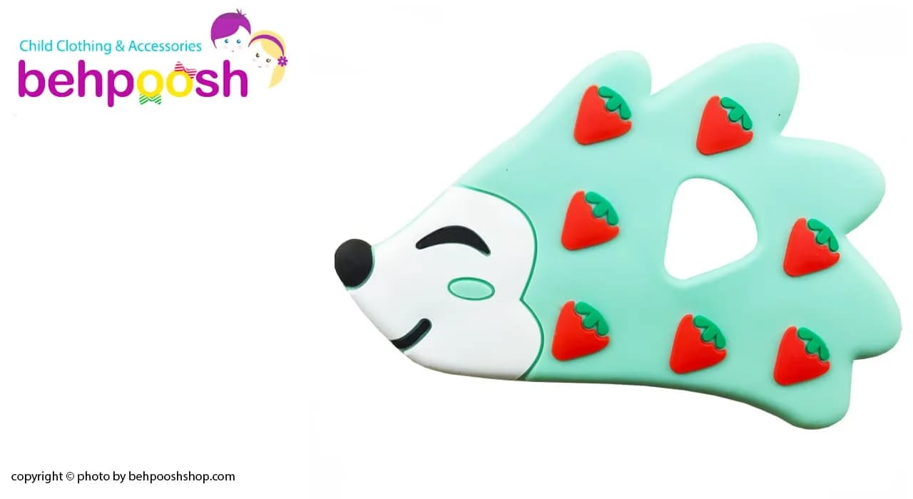دندان گیر دستگیره دار مدل جوجه تیغی baby toys — تصویر ۶