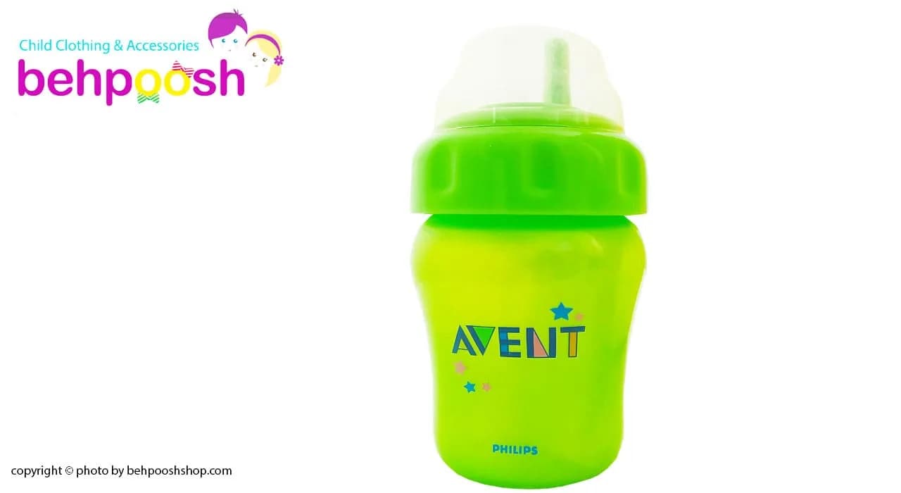 آبمیوه خوری کودک ضد چکه 260 میل اونت Avent — تصویر ۴