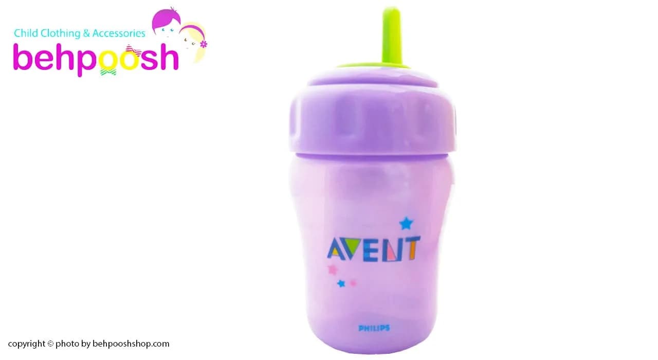 آبمیوه خوری کودک ضد چکه 260 میل اونت Avent — تصویر ۳