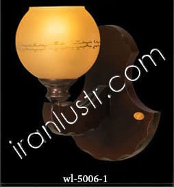 چراغ دیواری دارکار مدل رومی