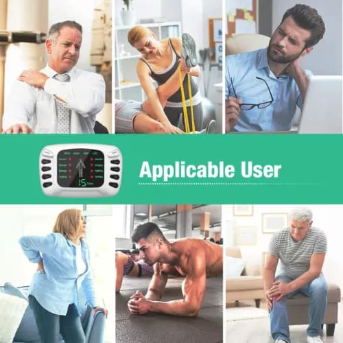 ماساژور فیزیوتراپی خانگی تنس + دمپایی تراپی — تصویر ۶