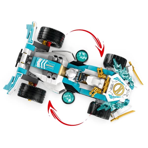لگو Ninjago مدل Zane’s Dragon Power Spinjitzu Race Car 71791 — تصویر ۴