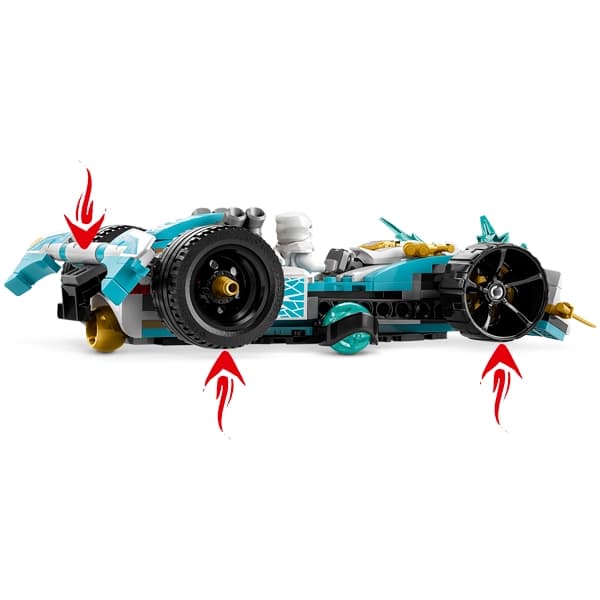لگو Ninjago مدل Zane’s Dragon Power Spinjitzu Race Car 71791 — تصویر ۳