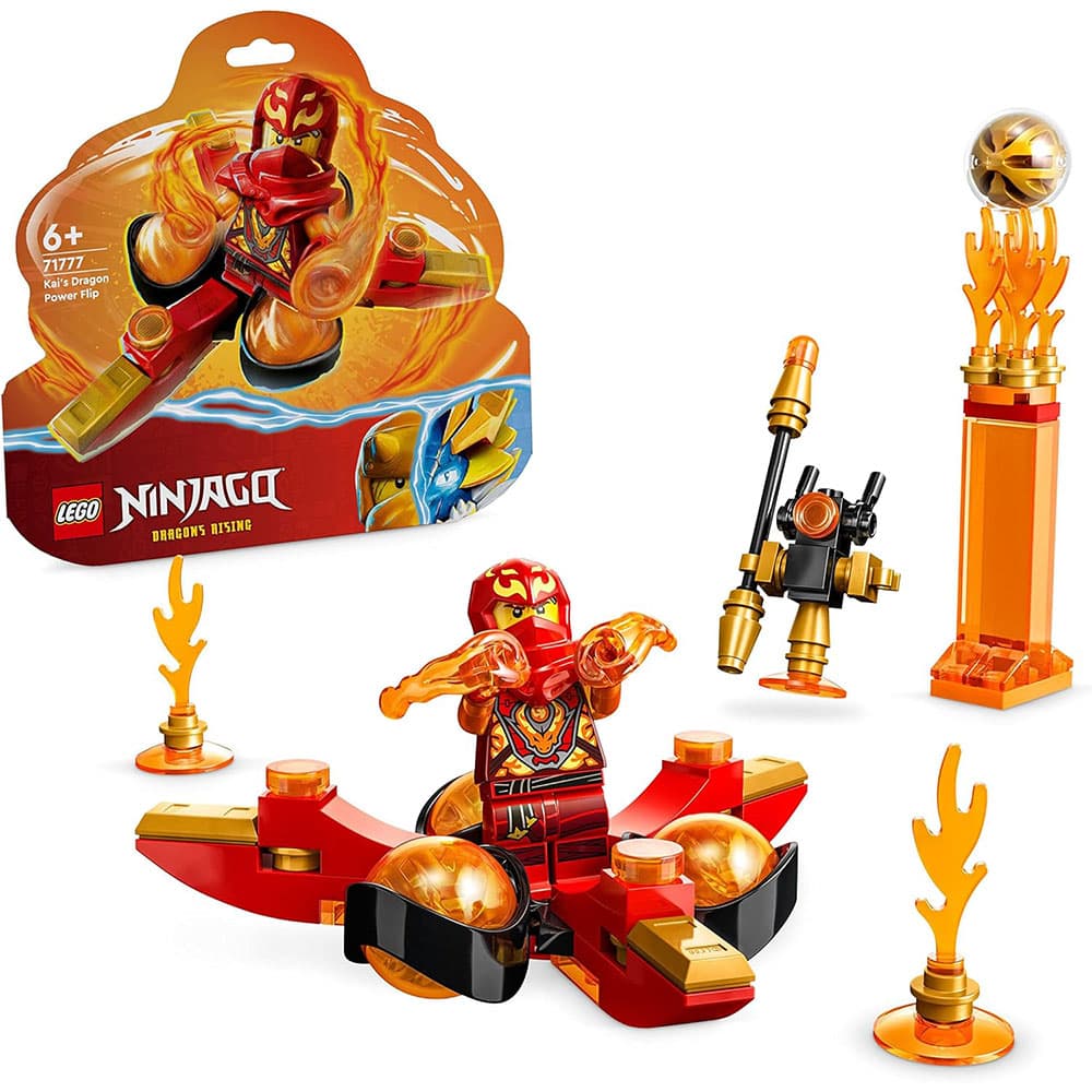 لگو Ninjago مدل Kai’s Dragon Power Spinjitzu Flip 71777