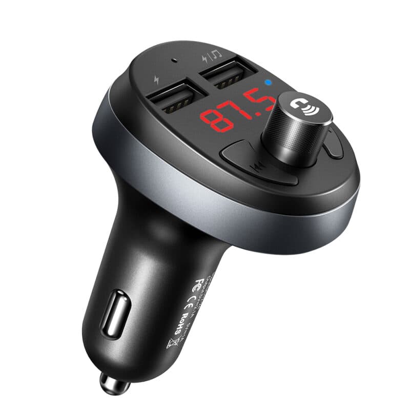 شارژر فندکی فست شارژ و گیرنده بلوتوثی مک دودو Mcdodo CC-688 Bluetooth FM Dual USB Car Charger