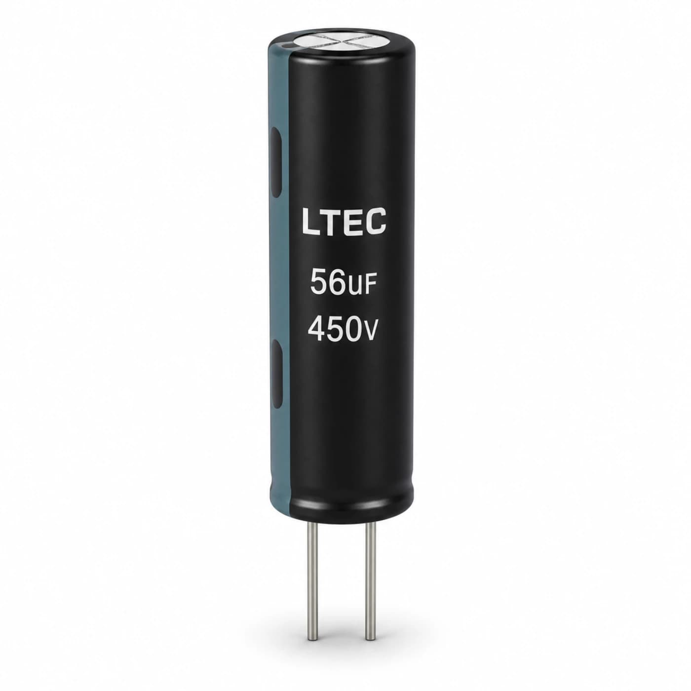 خازن الکترولیتی التک مدل LTEC 56uF 450V 10×42mm