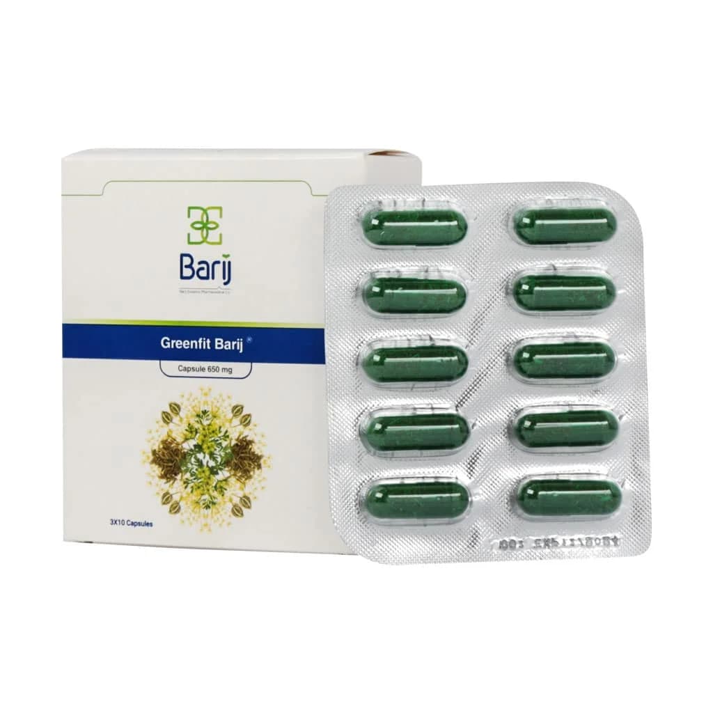 کپسول گرین فیت باریج اسانس 30 عدد (Barij Essence Greenfit)
