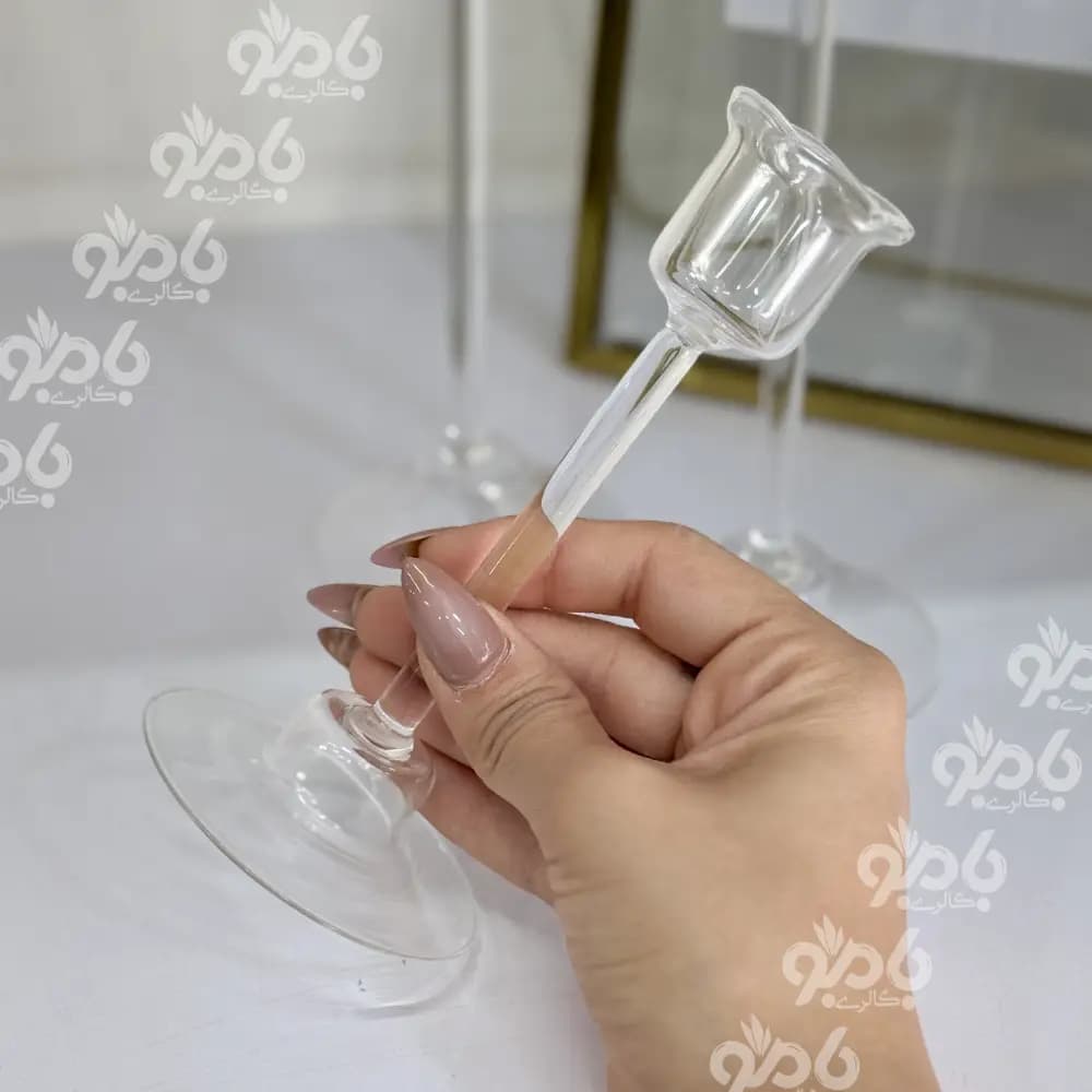 جاشمعی پیرکس 3/سایز طرحگل — تصویر ۲
