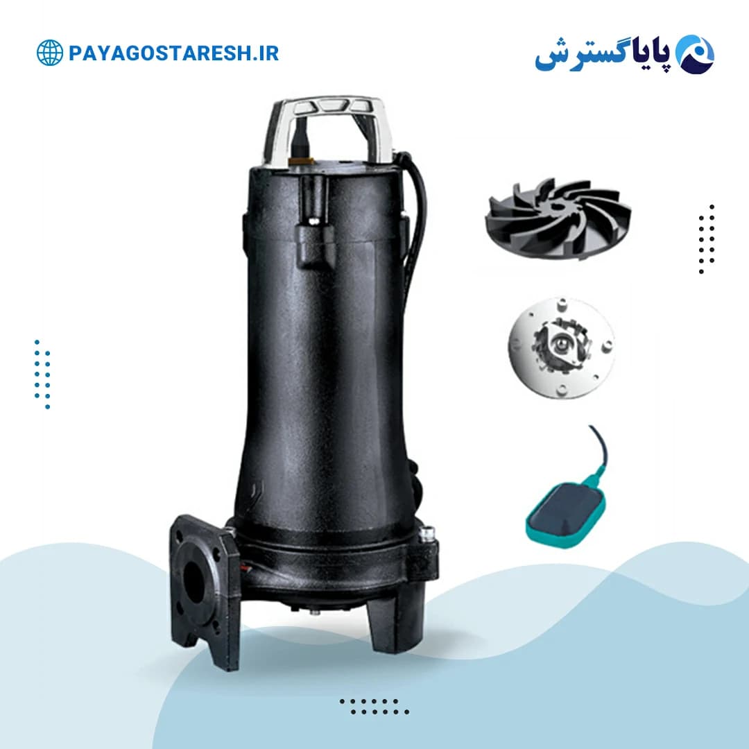 پمپ لجنکش خردکن دار لئو مدل 50SWP12-30-4/QG