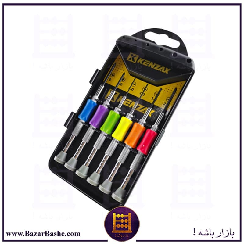 ست 6 عددی پیچ گوشتی ساعتی کنزاکس مدل KPS-106