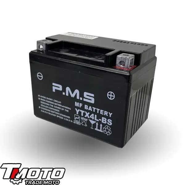 باتری موتورسیکلت 12ولت 5 آمپر کوتاه PMS