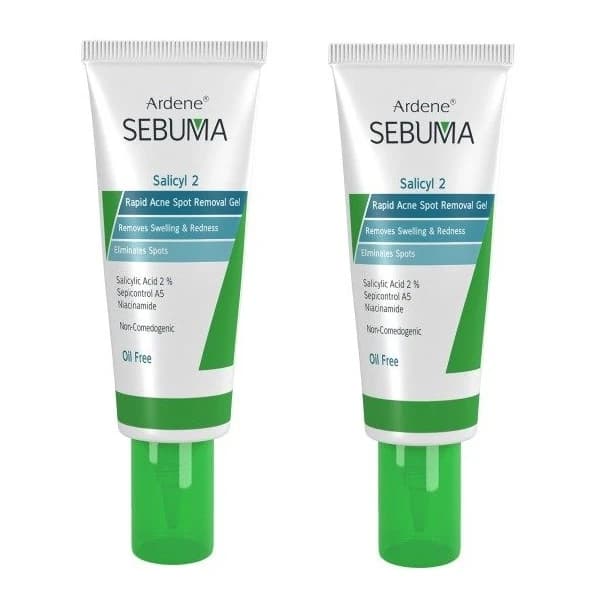 ژل لایه بردار آردن سبوما مدل SALICYL 2 حجم 40 میلی لیتر مجموعه 2 عددی — تصویر ۲