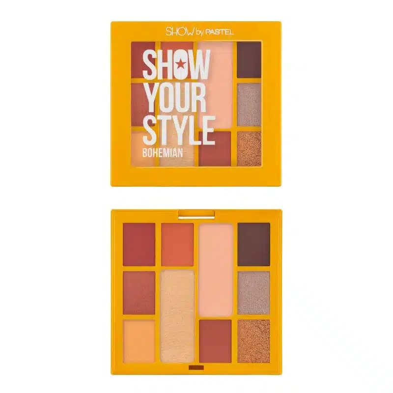پالت سایه 10 رنگ پاستل PASTEL مدل Show Your Style Bohemian کد 461