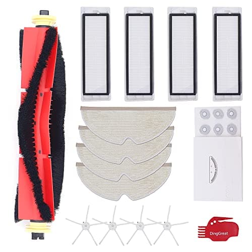 پک اکسسوری جارو رباتیک روبوراک مناسب مدل Xiaomi Roborock S6 S5 MAX S60 S65 S5 S50 S51 S55 ( ارسال 10 الی 15 روز کاری) — تصویر ۲