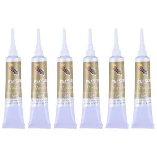خمیر دورگیر طلایی پرشین L-103 حجم 19 میلی لیتر بسته 6 عددی