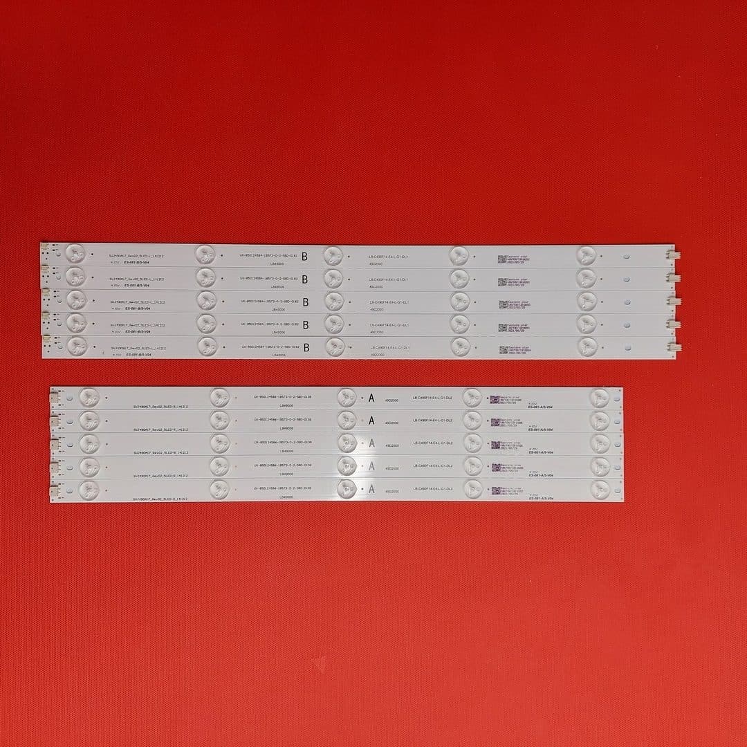 بک لایت 49اینچ هاردستون LEDBAR HARDSTONE 49″BE5 49BE5 49BQ3610 5*10 3V 97.5CM هاردستون هيوندا 49