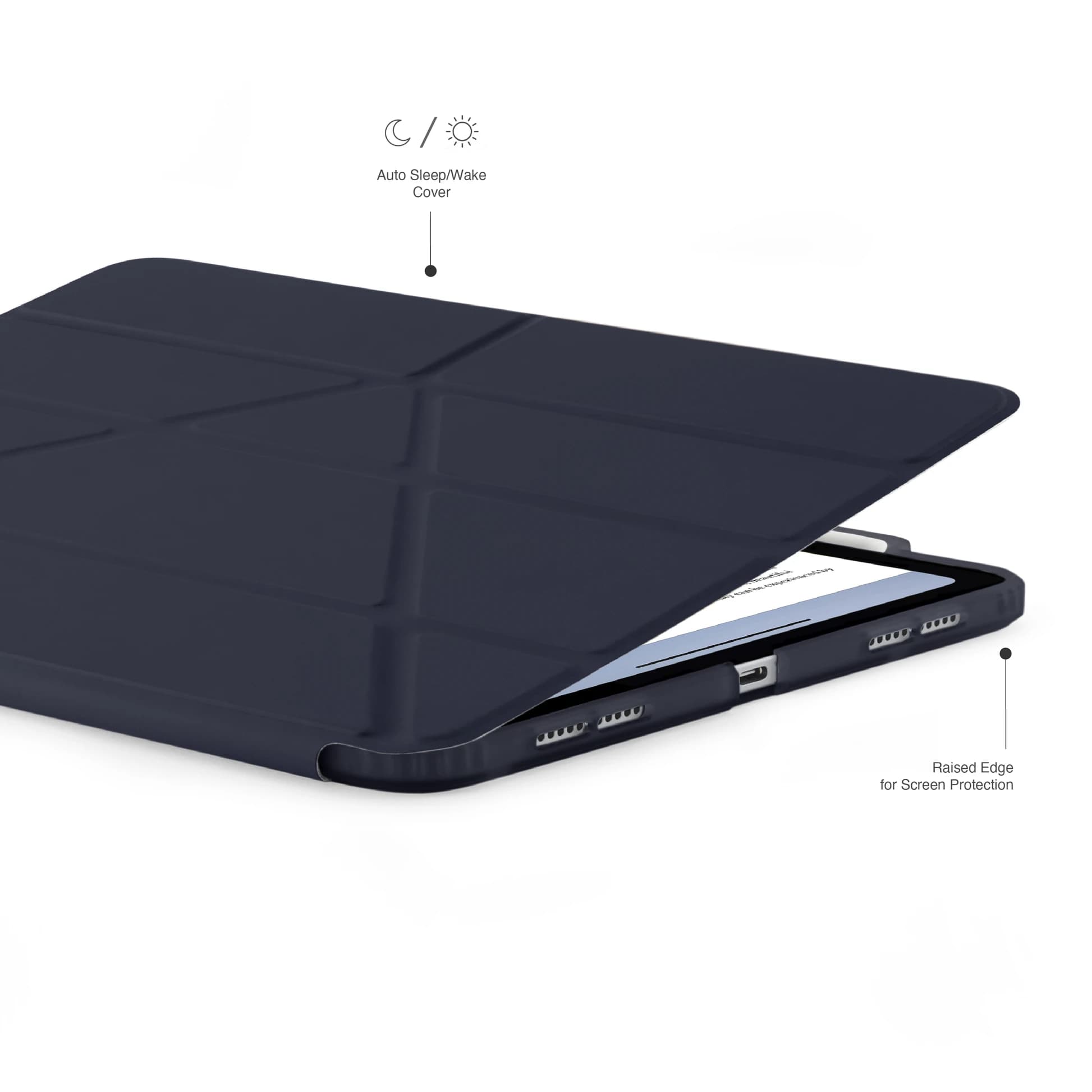اسمارت فولیو کاور ضدضربه آیپد پرو 13 اینچ (2025 / M5) | مدل Origami No3 برند پیپتو — تصویر ۲