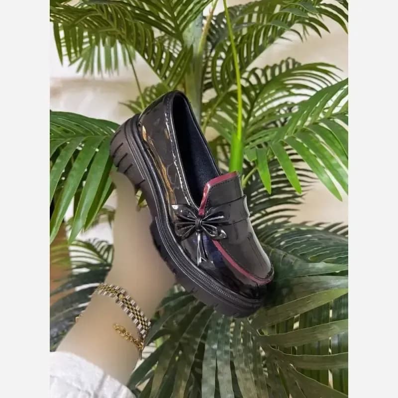 لوفر زنانه جدید لژ 5 سانت سبک راحت با کیفیت سایز 37 تا 40 — تصویر ۳