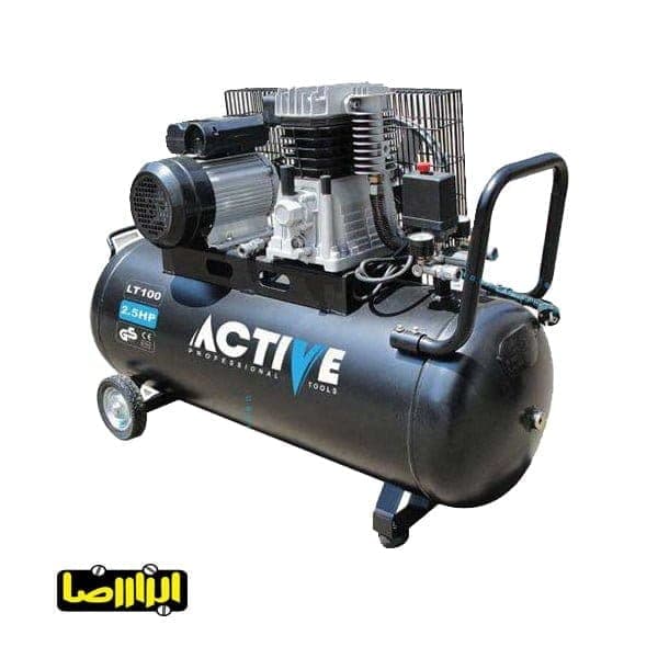 پمپ باد اکتیو 100 لیتری مدل AC-10100BL