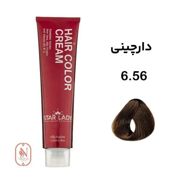 رنگ مو STARLADY 6/56