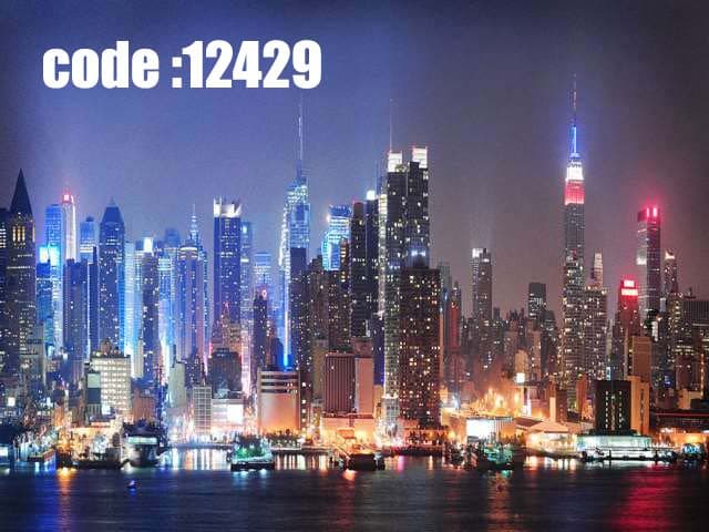 پوستر دیواری طرح شبهای نیویورک