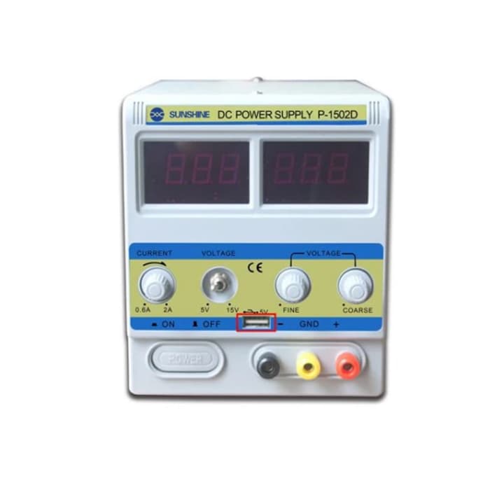منبع تغذیه 2 آمپر 15 ولت سانشاین Sunshine P-1502D
