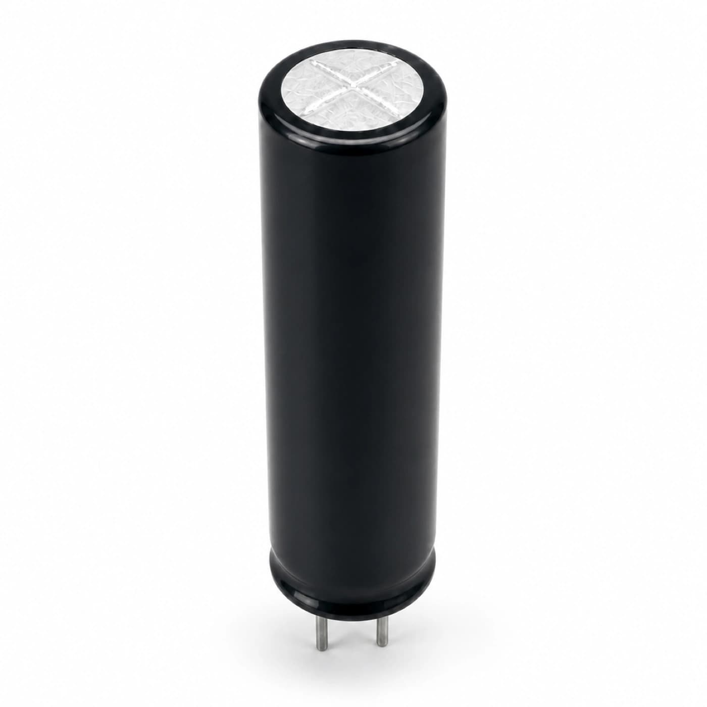 خازن الکترولیتی نیپون مدل NIPPON 220uF 400V 18×50mm پایه کوتاه — تصویر ۲