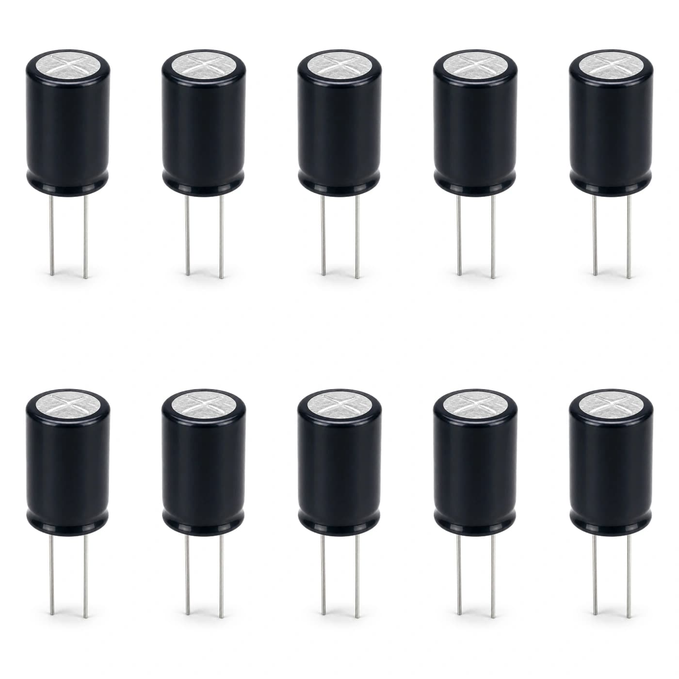 خازن الکترولیتی افاوایآی مدل FOAI 120uF 250V 18×20mm — تصویر ۲