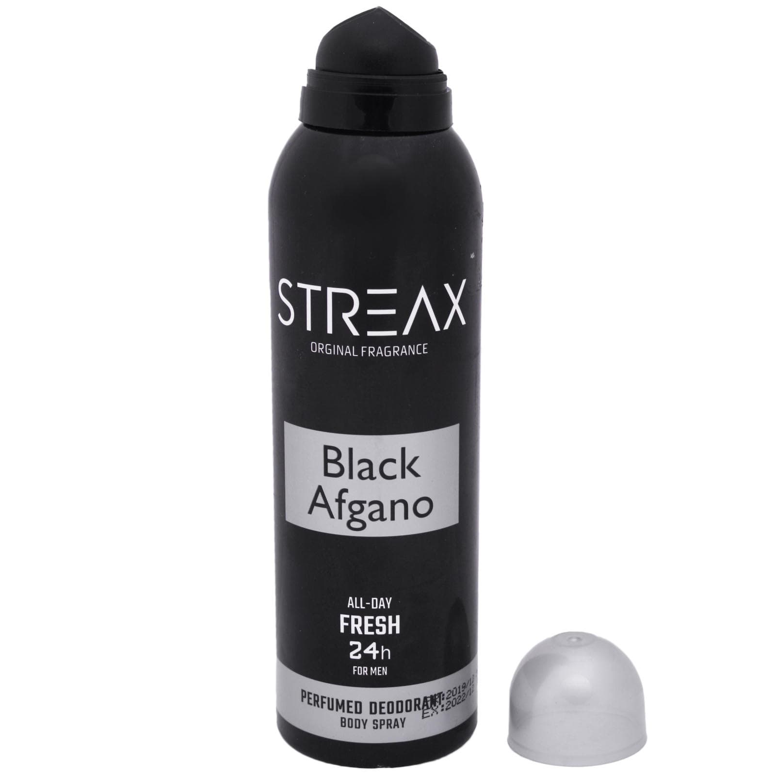 اسپری خوشبو کننده مردانه استرکس STREAX رایحه بلک افغان حجم 200 میل