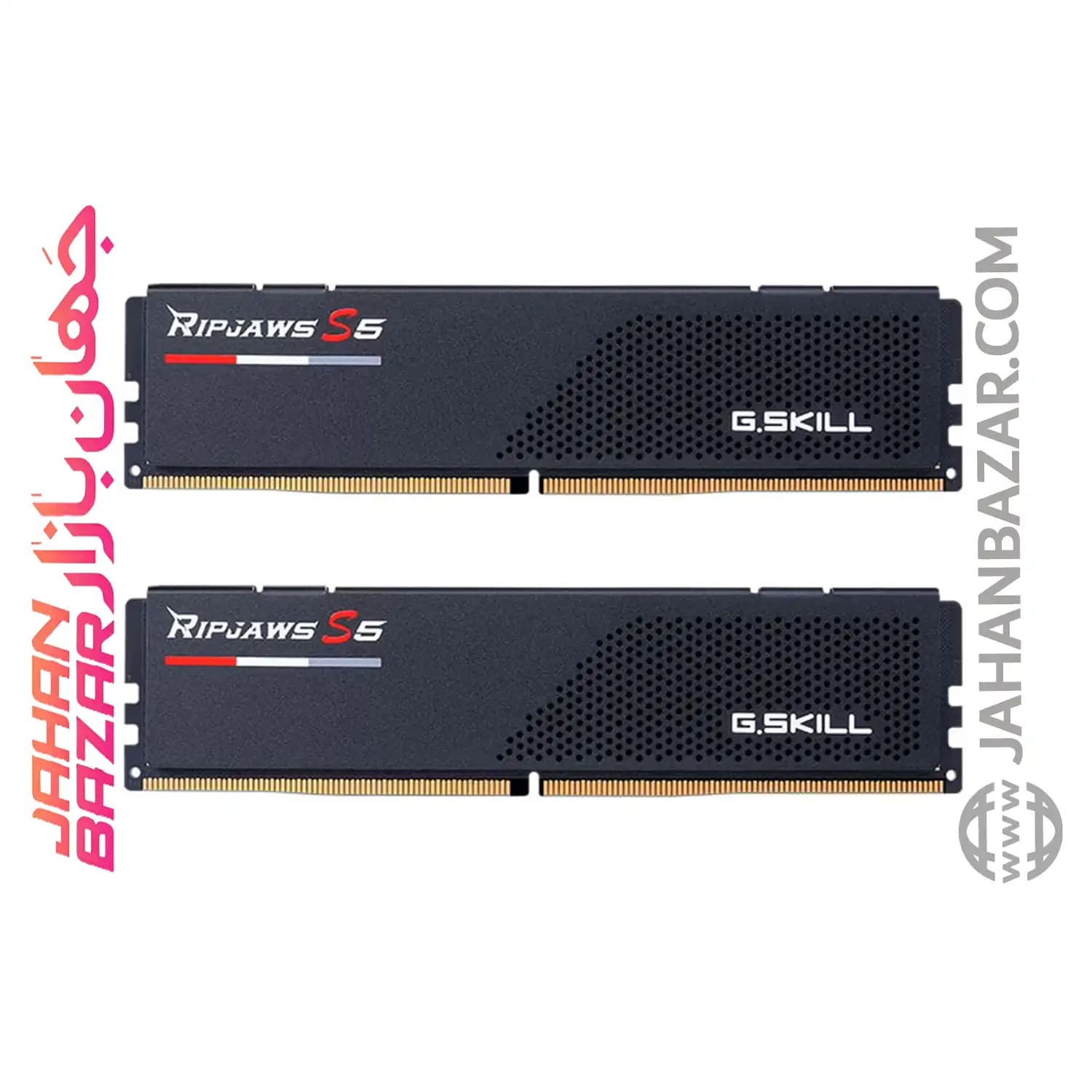 رم دسکتاپ جی اسکیل DDR5 دو کاناله MHz 5200 G.Skill RIPJAWS S5 ظرفیت CL40 64GB